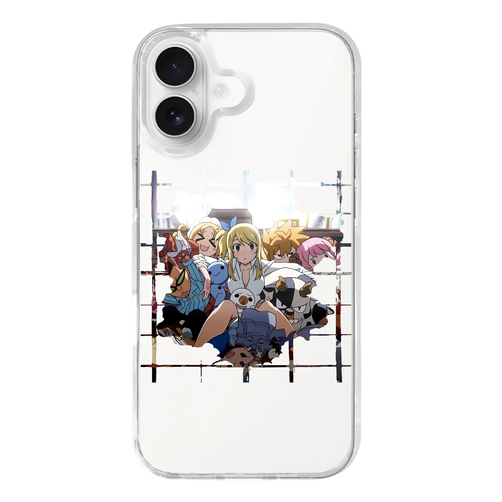 フェアリーテイル グッズ ルーシィ・ハートフィリア - iPhone 17シリーズ 透明スマホケース – 薄型・耐衝撃・精密フィット保護カバー